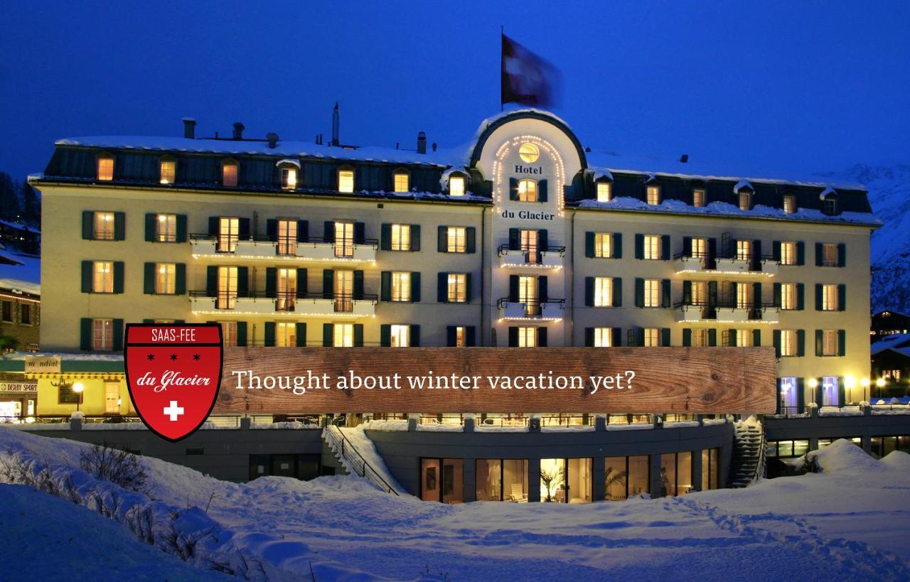 Hotel Du Glacier - The Dom Collection Saas-Fee Exterior photo